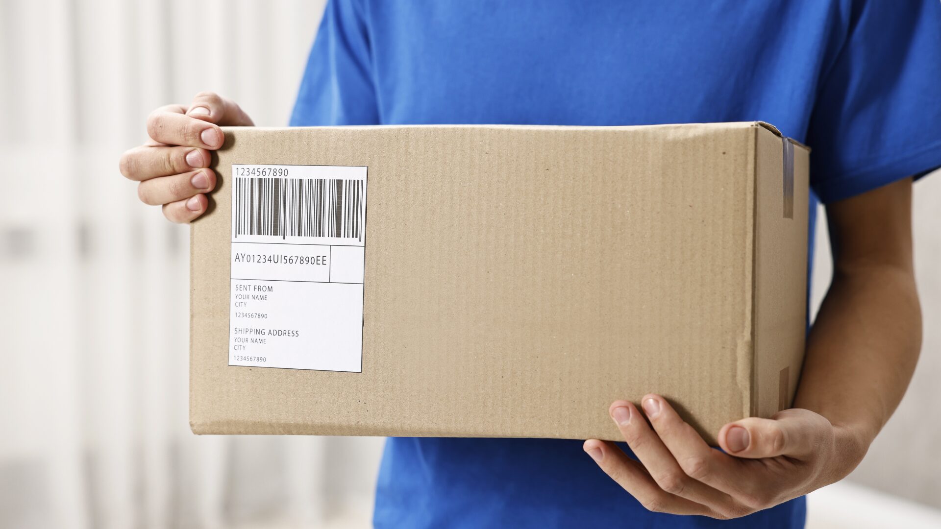 Materiali necessari per imballare un pacco